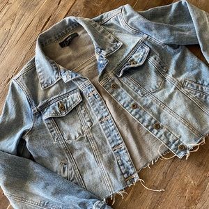 Cropped Jean Jacket